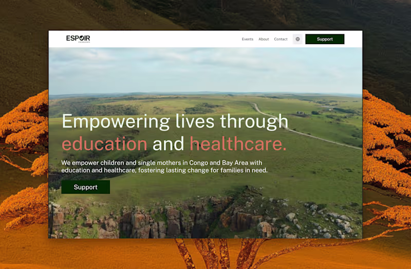 Cover image for Espoir Foundation