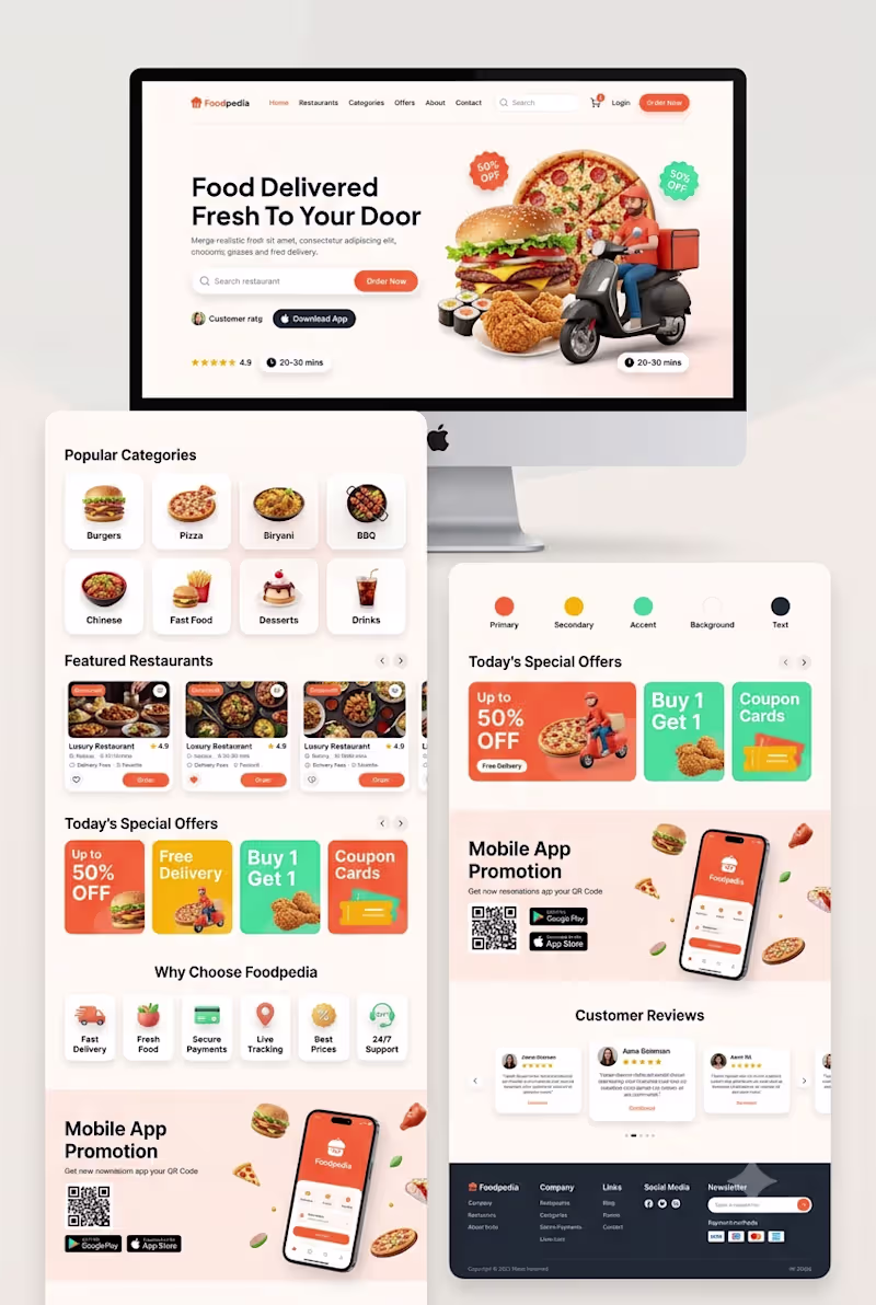 Cover image for Premium UI/UX Website & App Design 
