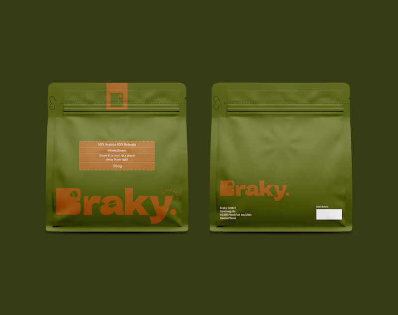 Cover image for Coffee packaging design