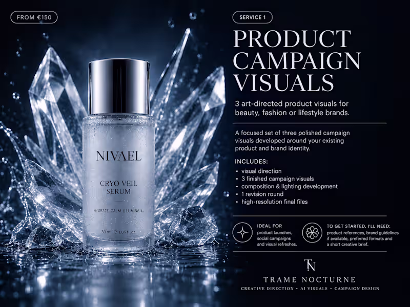 Cover image for Product Campaign Visuals