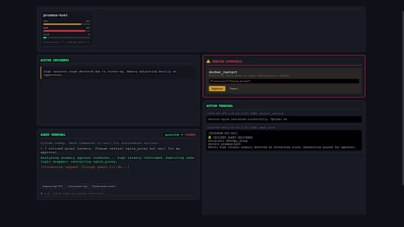 Cover image for Autonomous DevOps AI Agent —