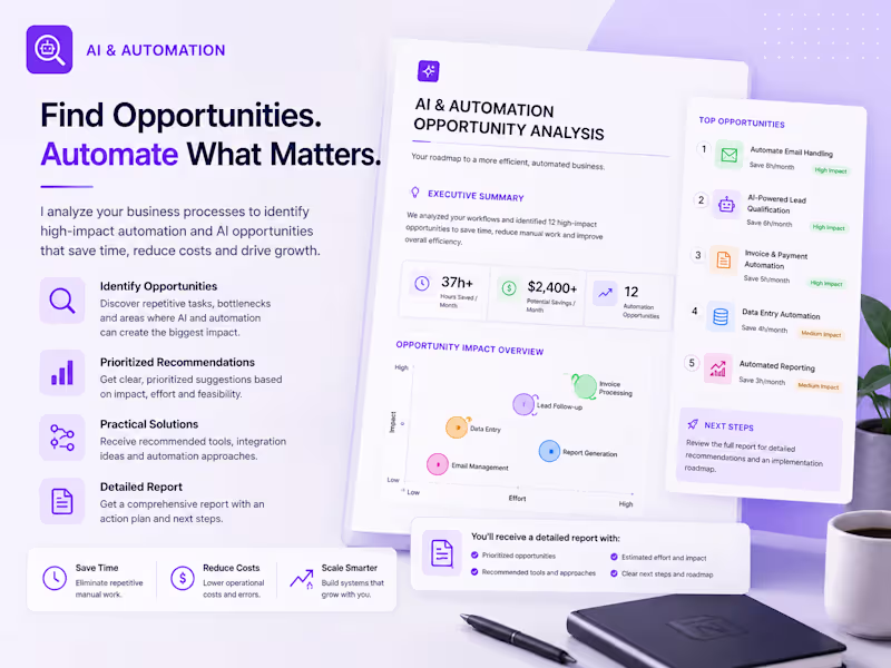 Cover image for AI Automation Analysis | From Repetitive Work to Automation
