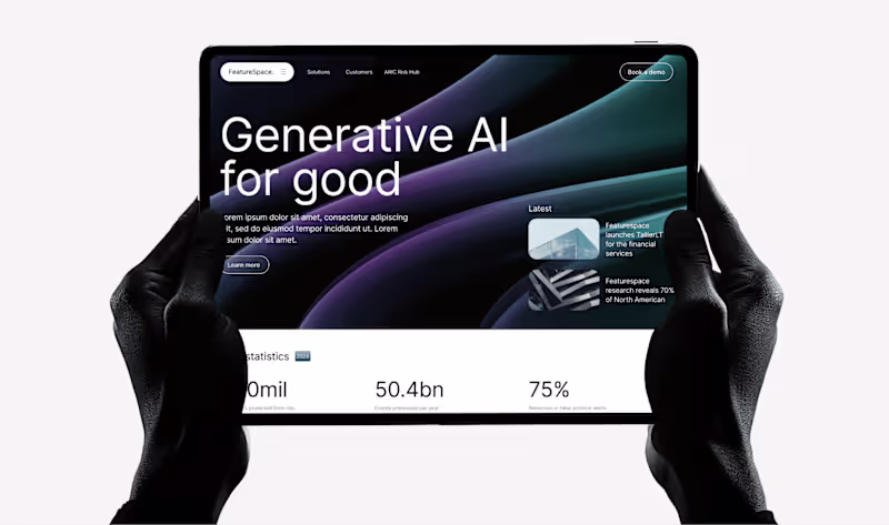 Cover image for Creating a brand identity for a generative AI company