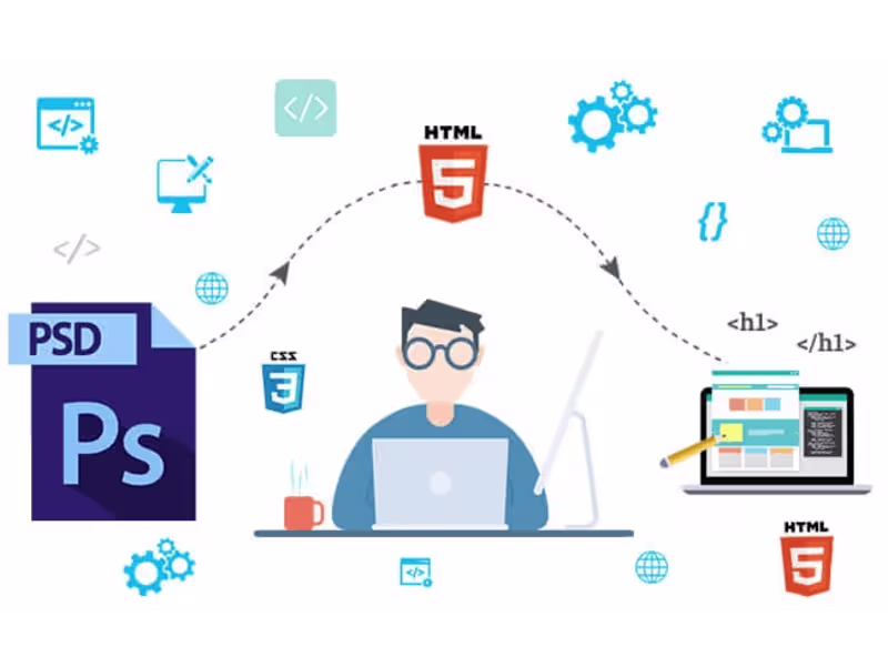 Cover image for Design to HTML & CSS