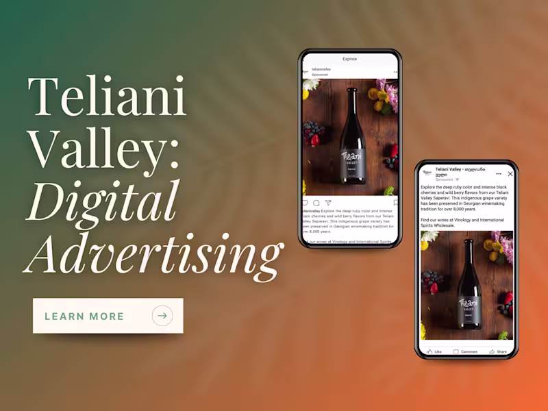 Cover image for Teliani Valley Retail Distribution Campaign