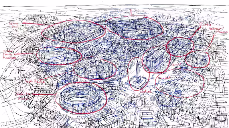 Cover image for Architectural illustration l