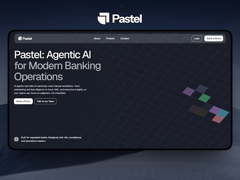 Cover image for Website development for Pastel