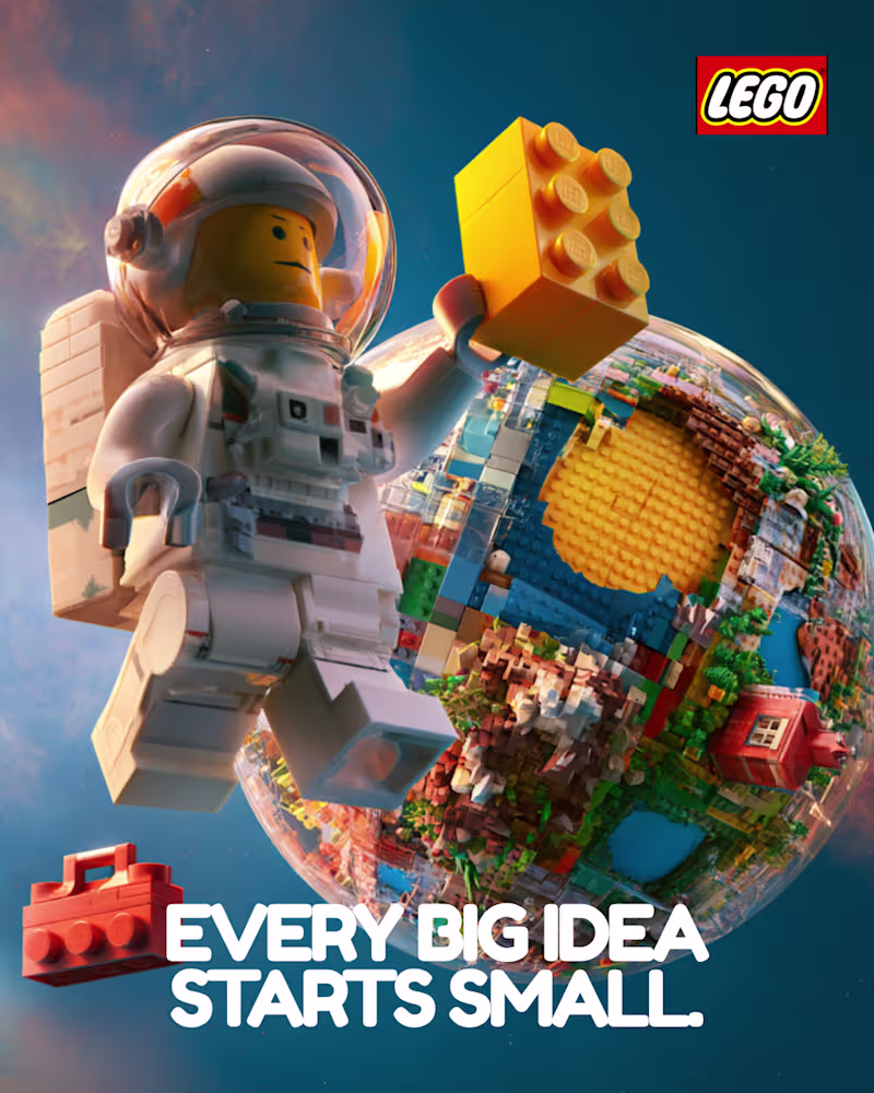 Cover image for CREATIVE DIRECTION FOR LEGO
A self-initiated