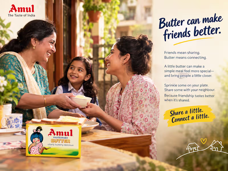 Cover image for Amul Butter — Brand Copywriting
