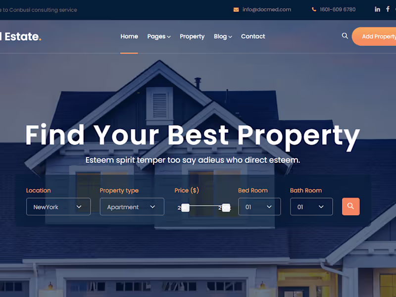Cover image for You will Get Eye Catching Modern Business Website