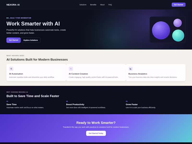 Cover image for homepage Development