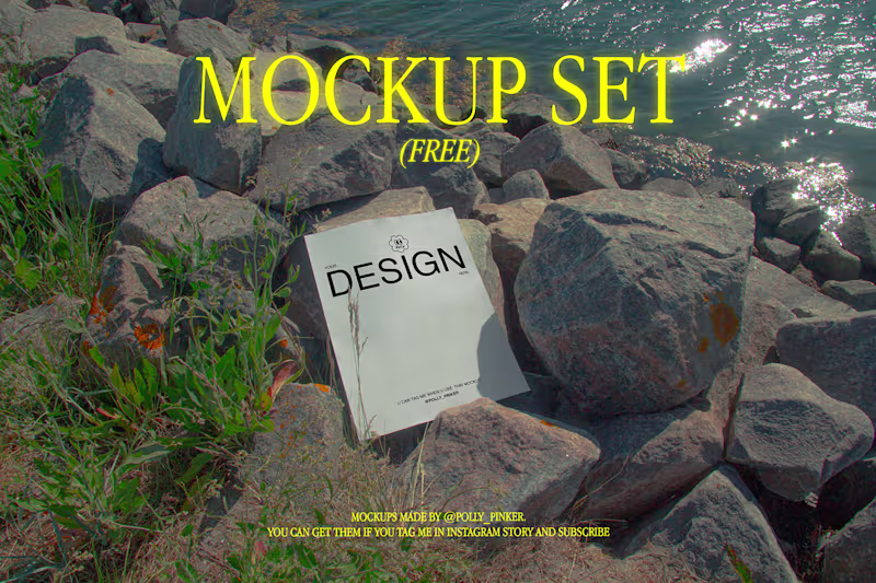 Cover image for Mockup set (free) 