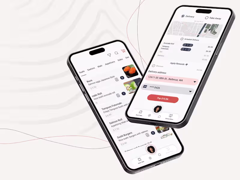 Cover image for Sushi Place App