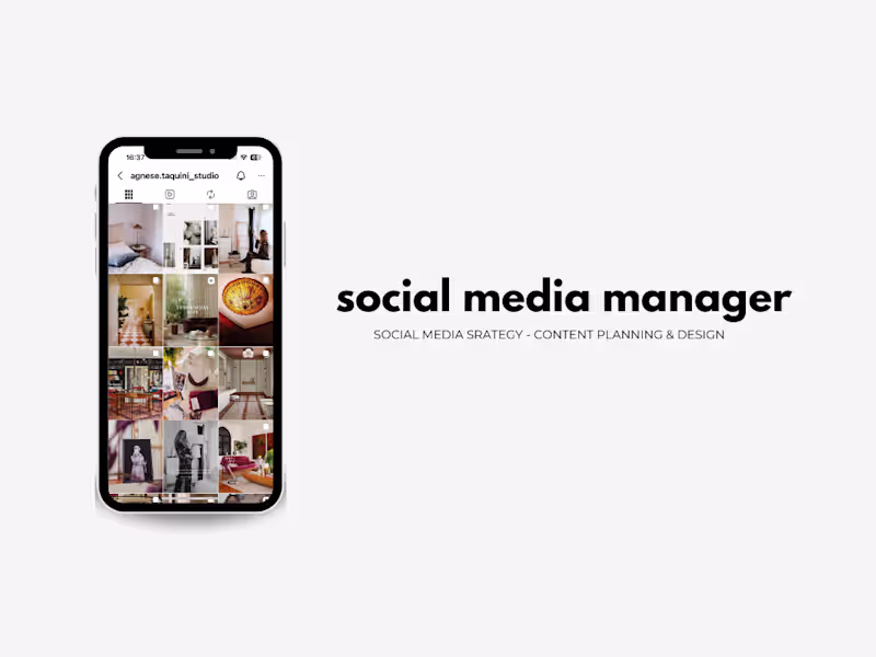 Cover image for Social Media Manager