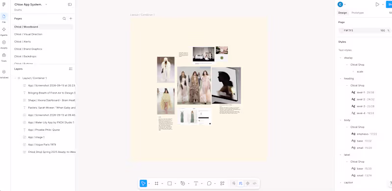Cover image for Chloe App Design System Development