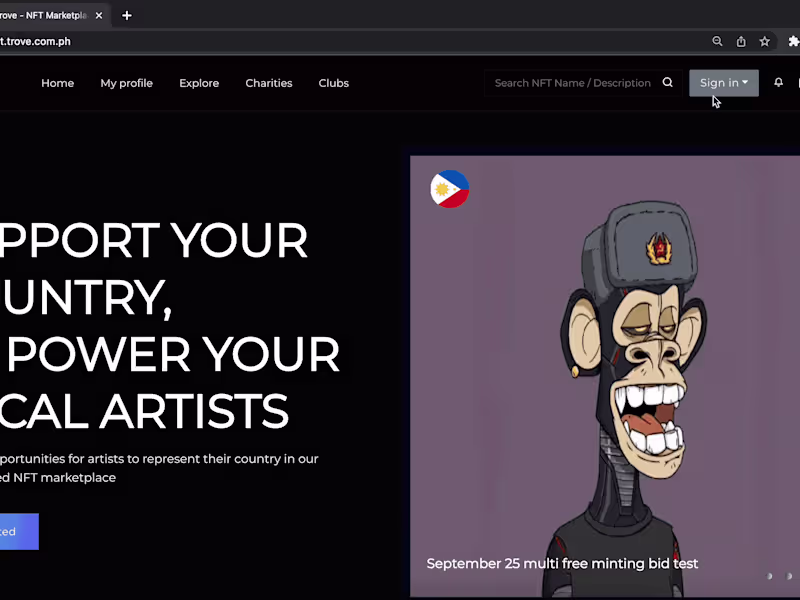 Cover image for MERN Stack - NFT Marketplace