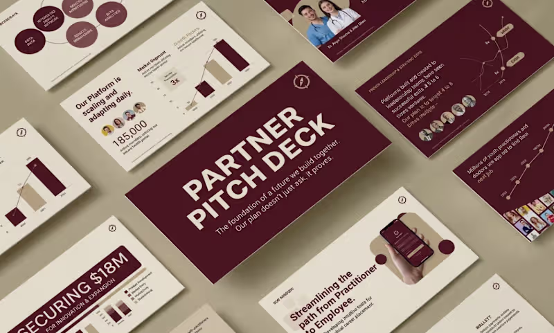Cover image for presentation design