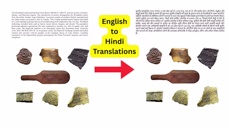Cover image for English to Hindi Translation of Research Paper