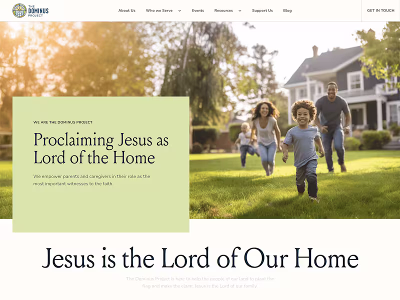 Cover image for The Dominus Project: Building a Faith-Centered Digital Community