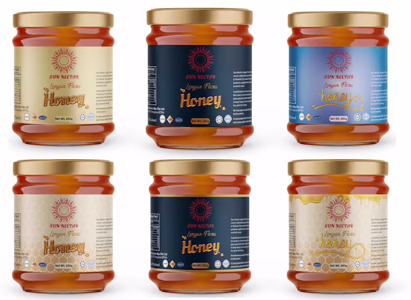 Cover image for Honey Label Design