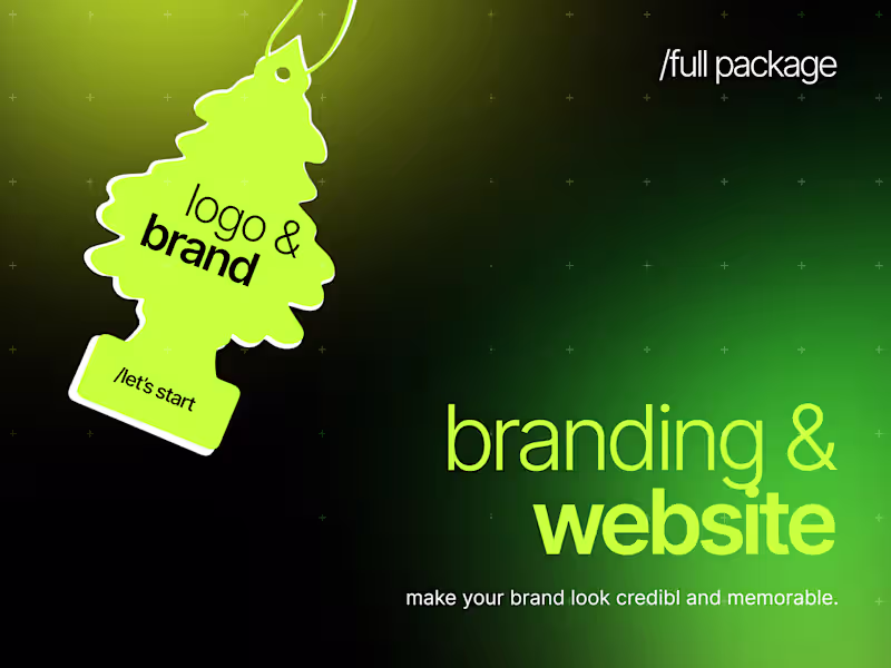 Cover image for Full Brand + Website Package for Startups