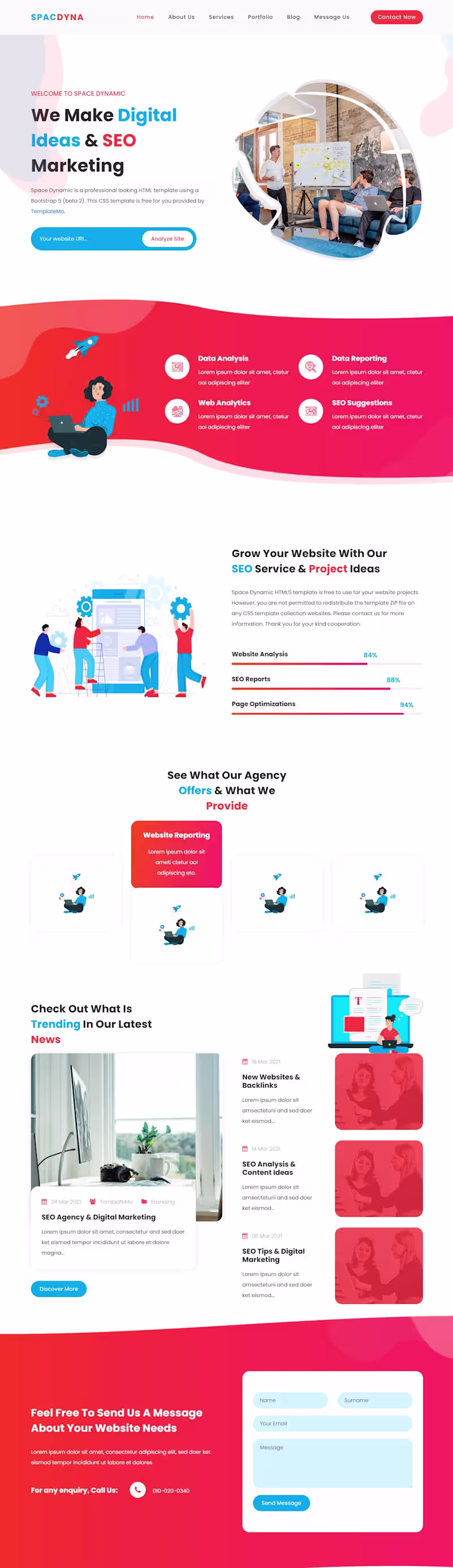 Cover image for DIGITAL MARKETING WEBSITE