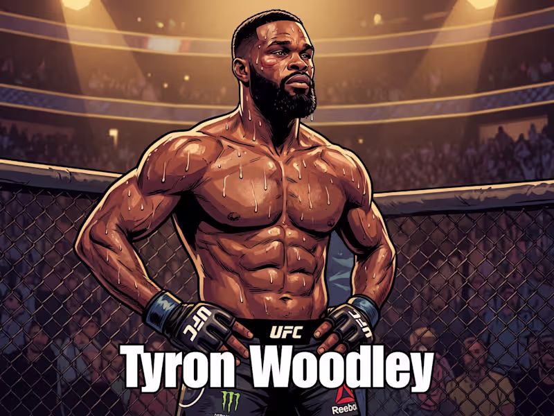 Cover image for Made a collab with Tyron Woodley! For context, he's a 5x UFC...