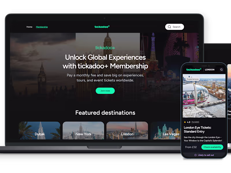 Cover image for Live Entertainment eCommerce - UX Redesign for Better Conversion