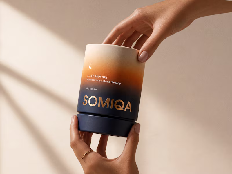 Cover image for Somiqa | Supplement Packaging Design