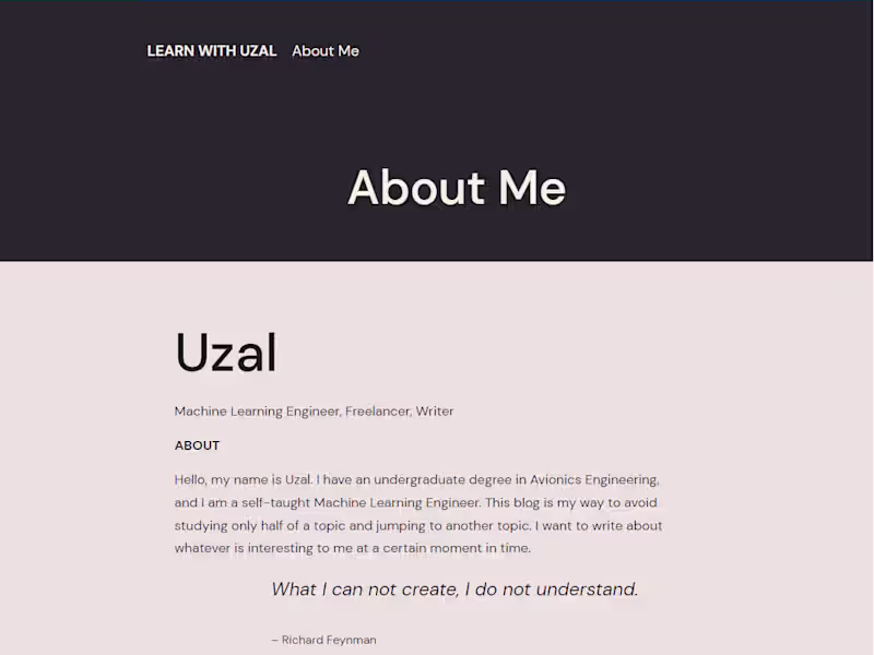 Cover image for My Blog
