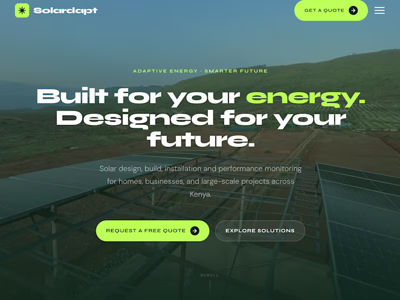 Cover image for High-Performance Next.js Renewable Energy Landing Page