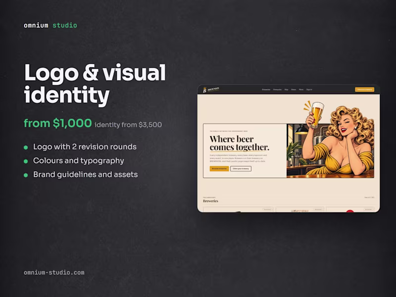 Cover image for Logo & visual identity