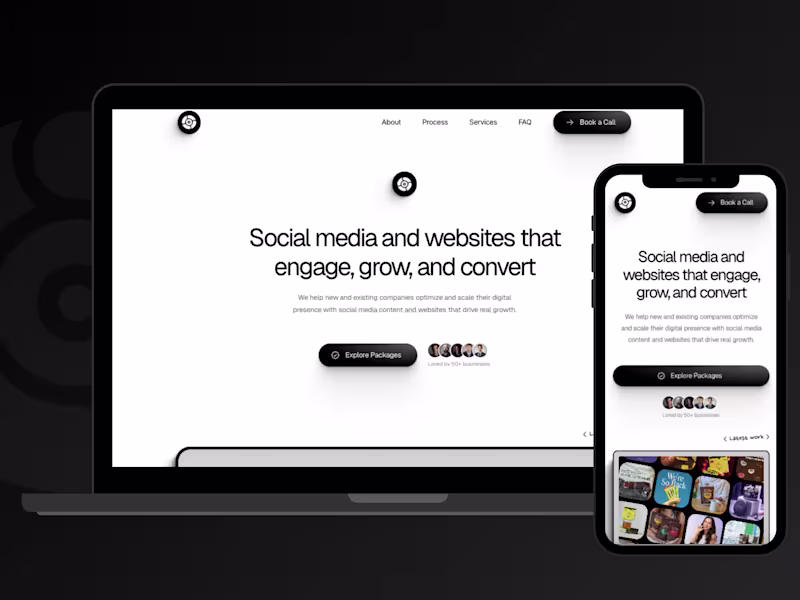 Cover image for Okie - Social Media & Web Agency