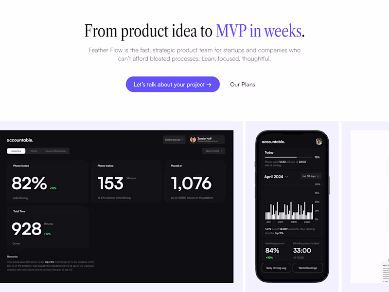 Cover image for Feather Flow Landing Page