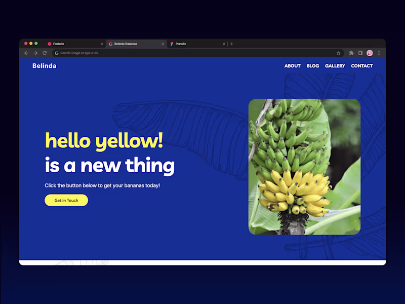 Cover image for Belinda Bananas