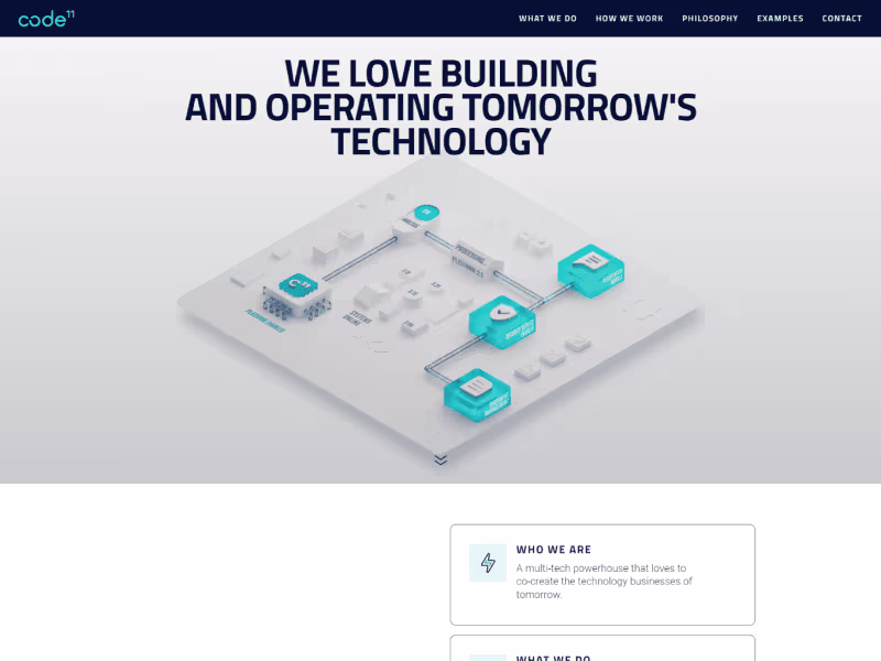 Cover image for Code11 Website