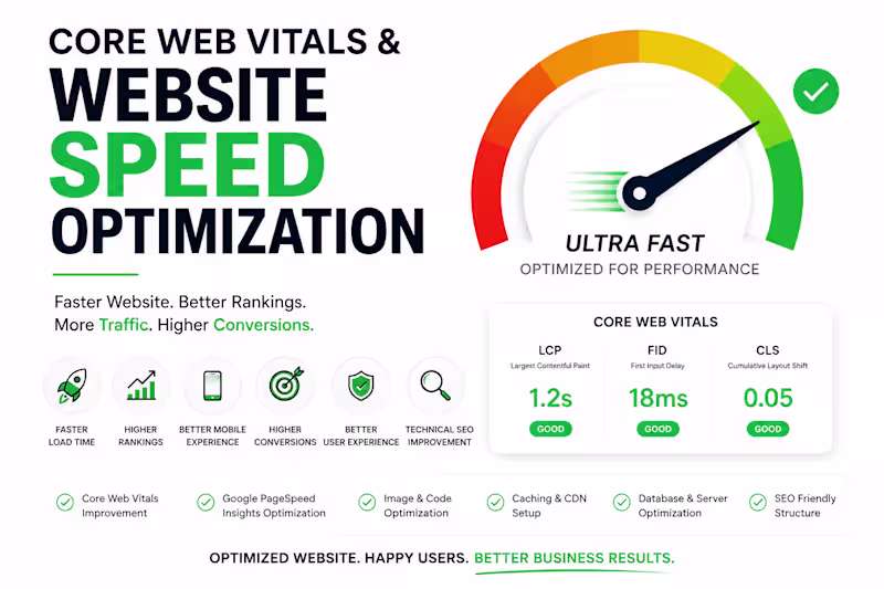 Cover image for Core Web Vitals & Website Speed Optimization