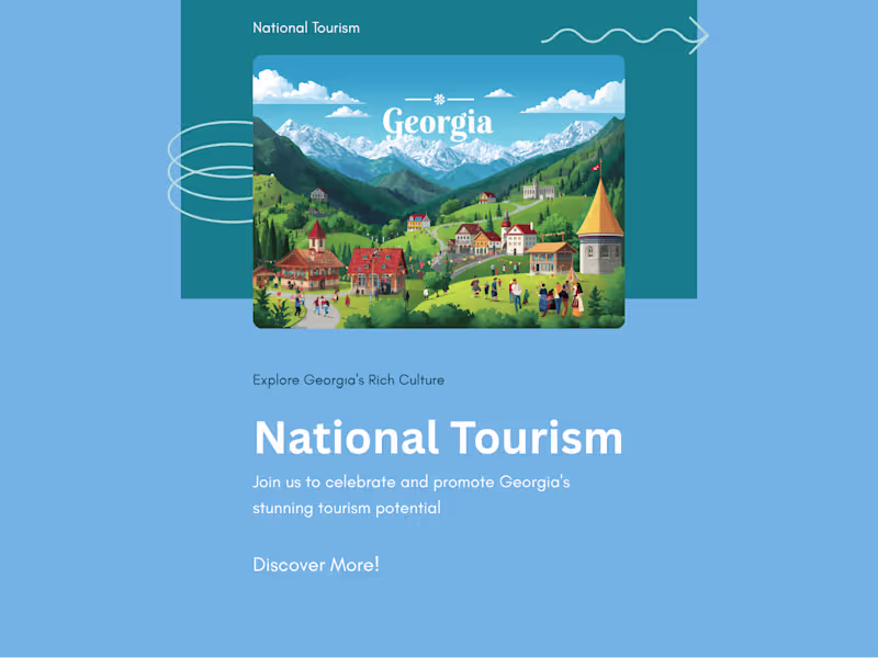 Cover image for Content Editor for the Georgian National Tourism Administration