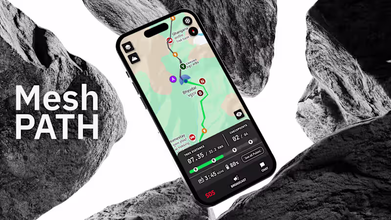 Cover image for MeshPath - Off-Grid UX/UI Case Study