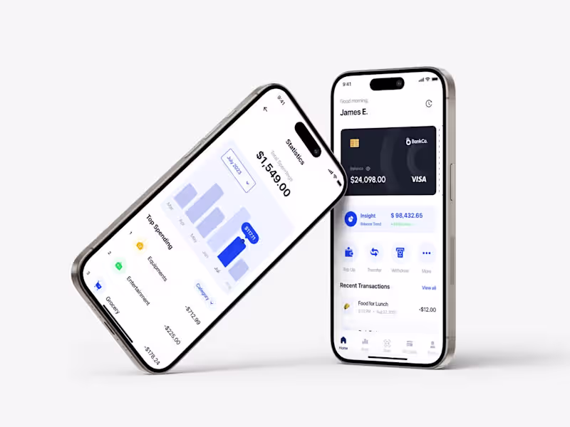 Cover image for Project: Interface design of a Wallet app for an African fintech