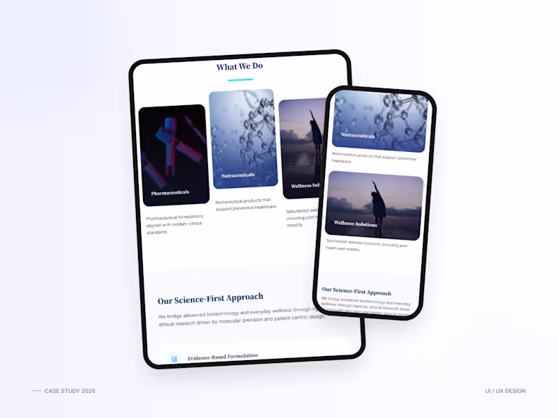 Cover image for Website & Landing Page Design