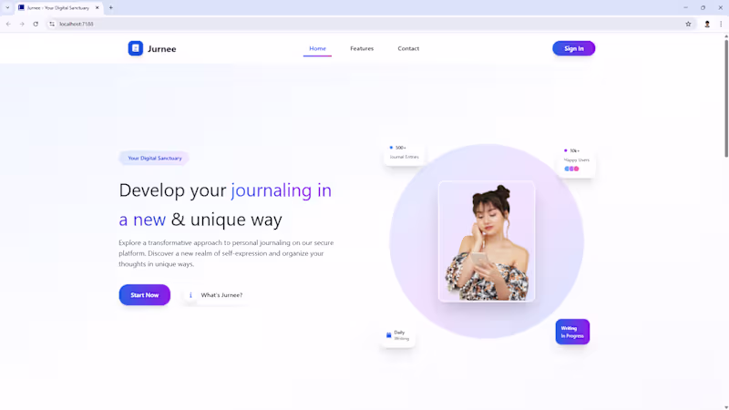Cover image for Jurnee – Productivity & Journaling App