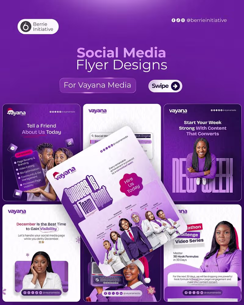 Cover image for Global Social Media Event Flyer