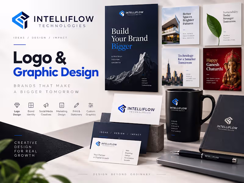Cover image for Brand Identity & Marketing Design
