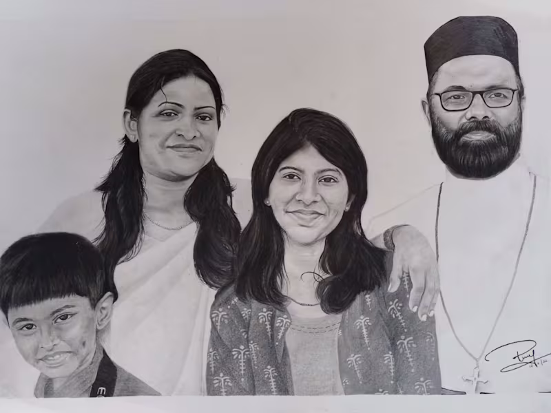 Cover image for Pencil Sketch Portraits