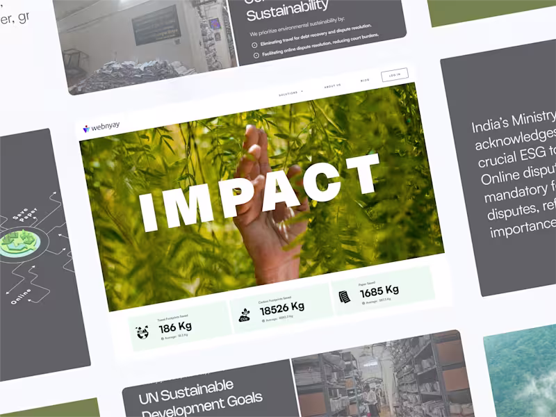 Cover image for Website Redesign for Webnyay.ai