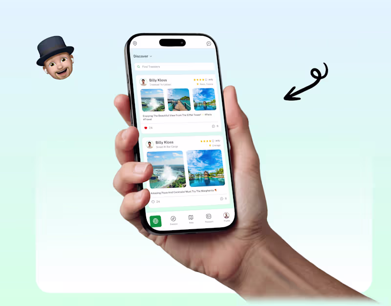 Cover image for Travel & Reviews App