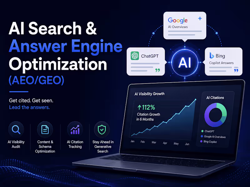 Cover image for AI Search & Answer Engine Optimization (AEO/GEO)