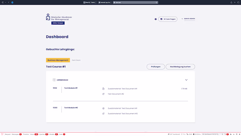 Cover image for DAM – Educational Institution Management