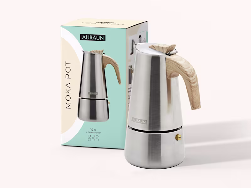 Cover image for Moka Pot Packaging Design